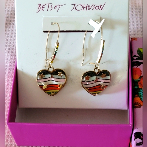 BETSEY JOHNSON Jewelry - BETSEY JOHNSON  EARRINGS